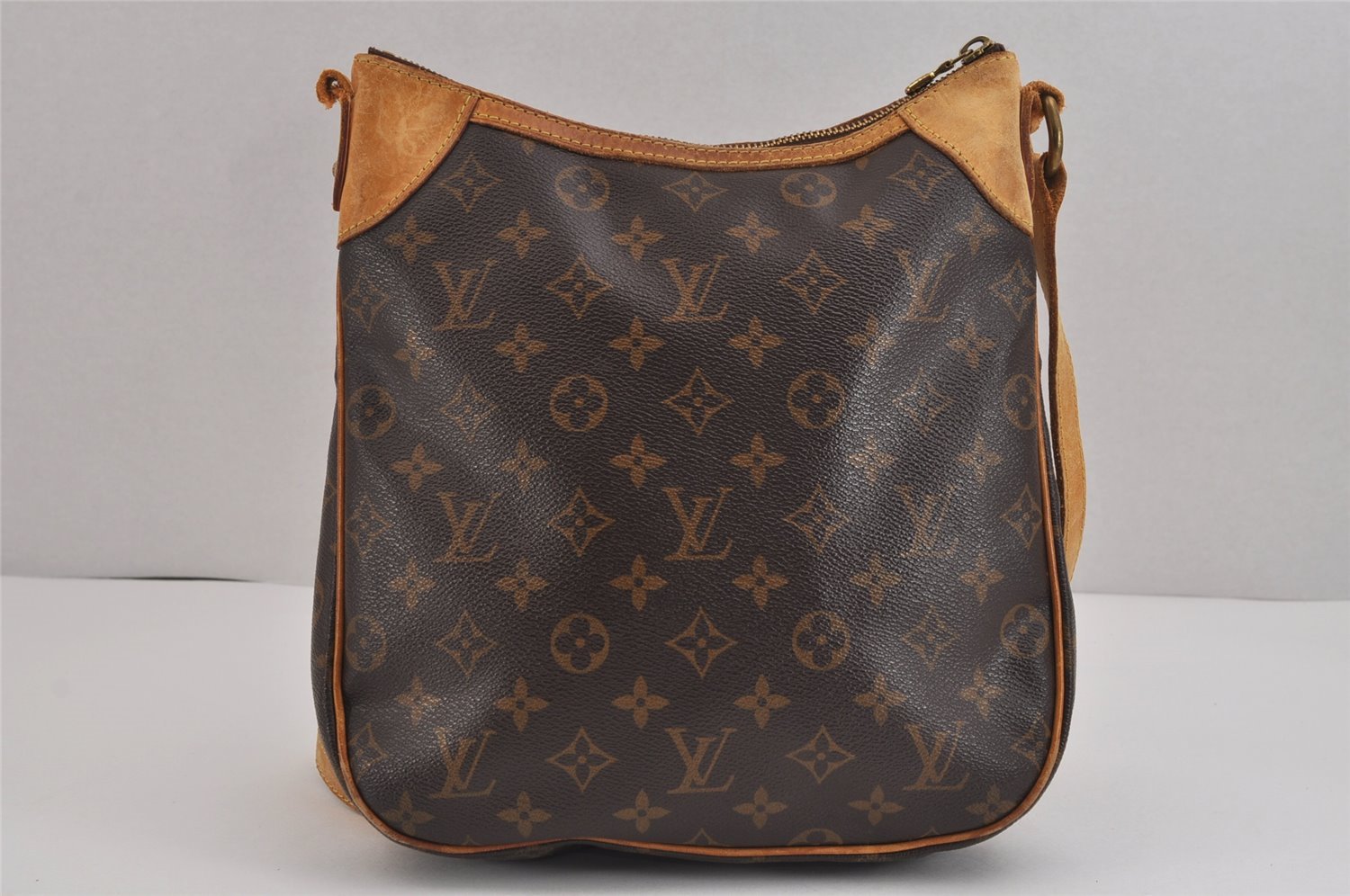 Authentic Louis Vuitton Monogram Odeon PM Shoulder Cross Bag M56390 Junk 6032J