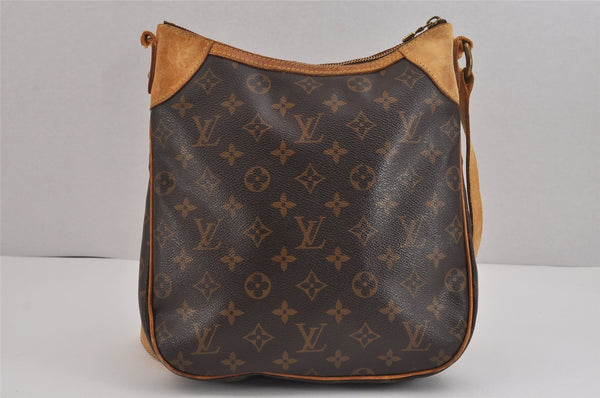 Authentic Louis Vuitton Monogram Odeon PM Shoulder Cross Bag M56390 Junk 6032J