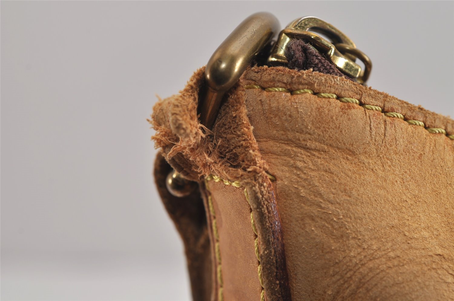 Authentic Louis Vuitton Monogram Odeon PM Shoulder Cross Bag M56390 Junk 6032J