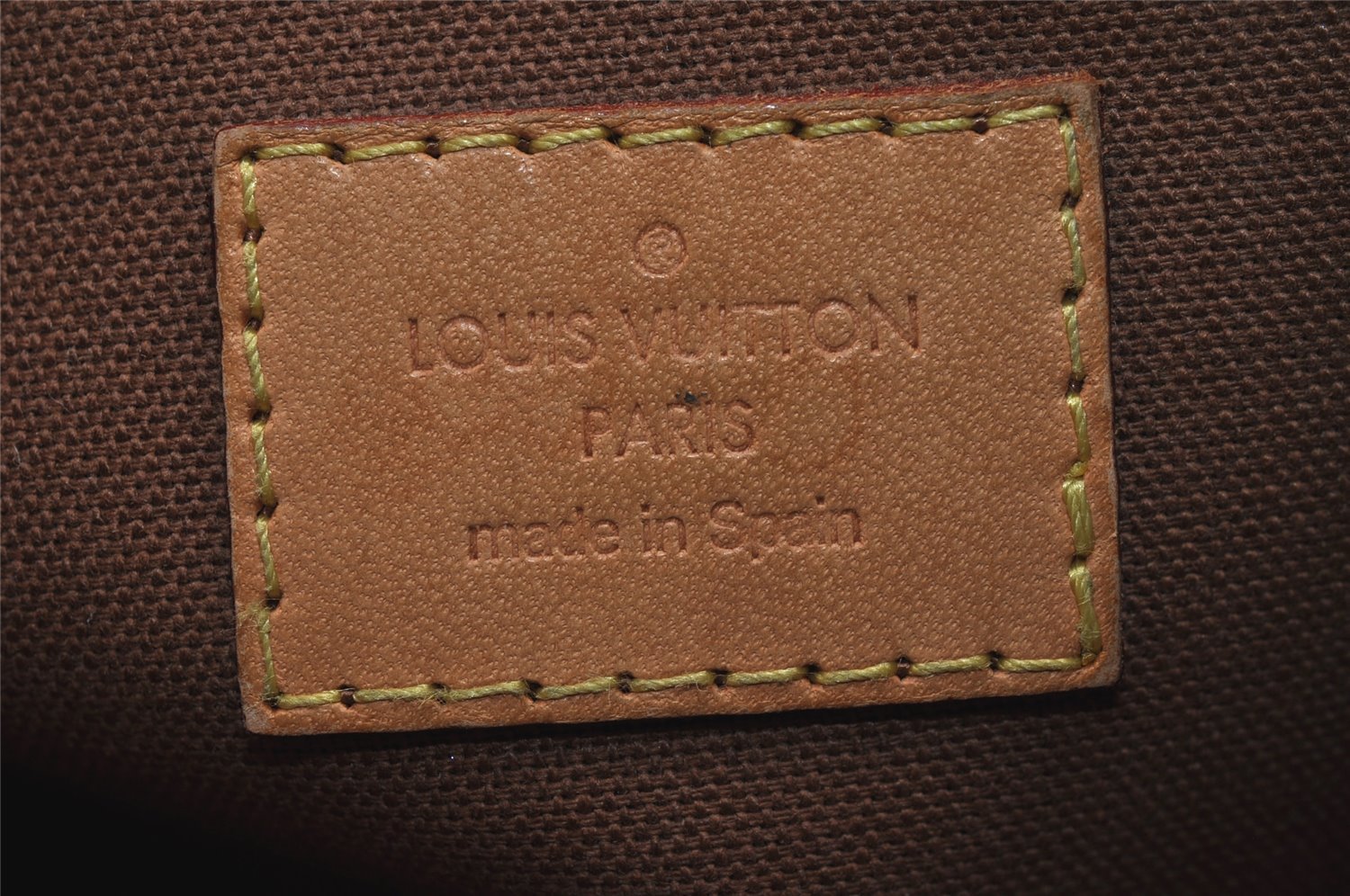 Authentic Louis Vuitton Monogram Odeon PM Shoulder Cross Bag M56390 Junk 6032J