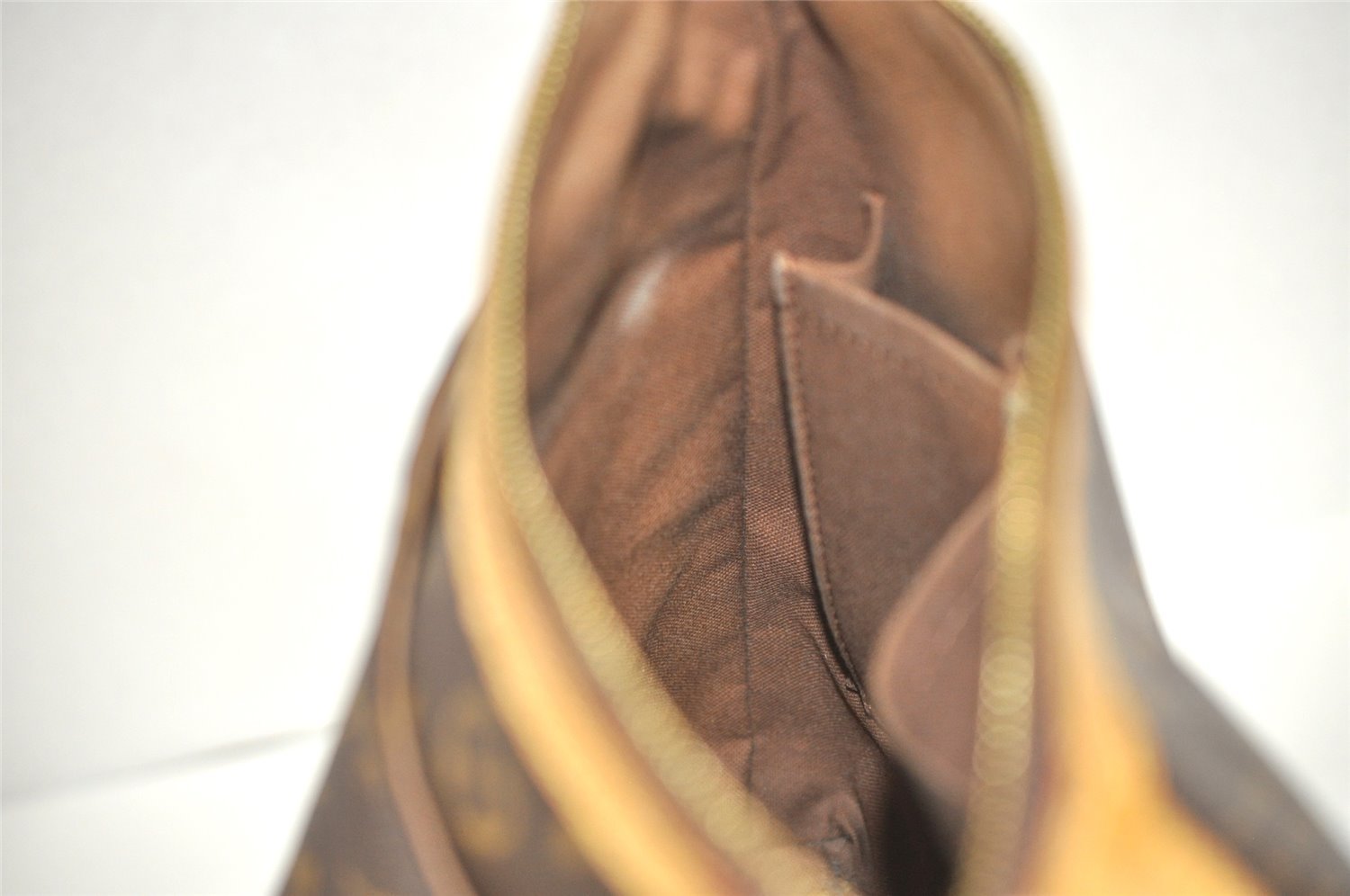 Authentic Louis Vuitton Monogram Odeon PM Shoulder Cross Bag M56390 Junk 6032J