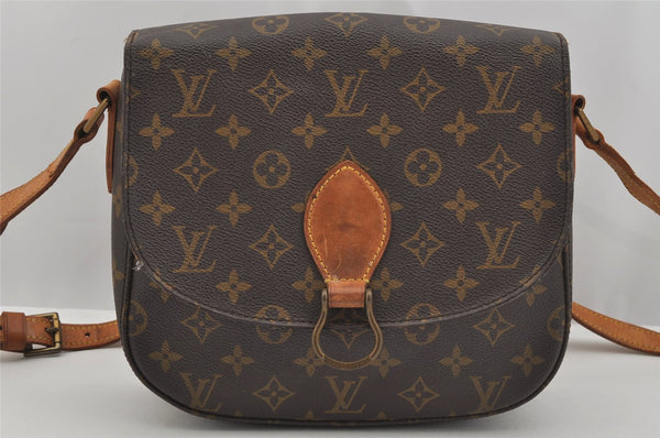 Authentic Louis Vuitton Monogram Saint Cloud GM M51242 Shoulder Cross Bag 6033J