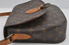 Authentic Louis Vuitton Monogram Saint Cloud GM M51242 Shoulder Cross Bag 6033J