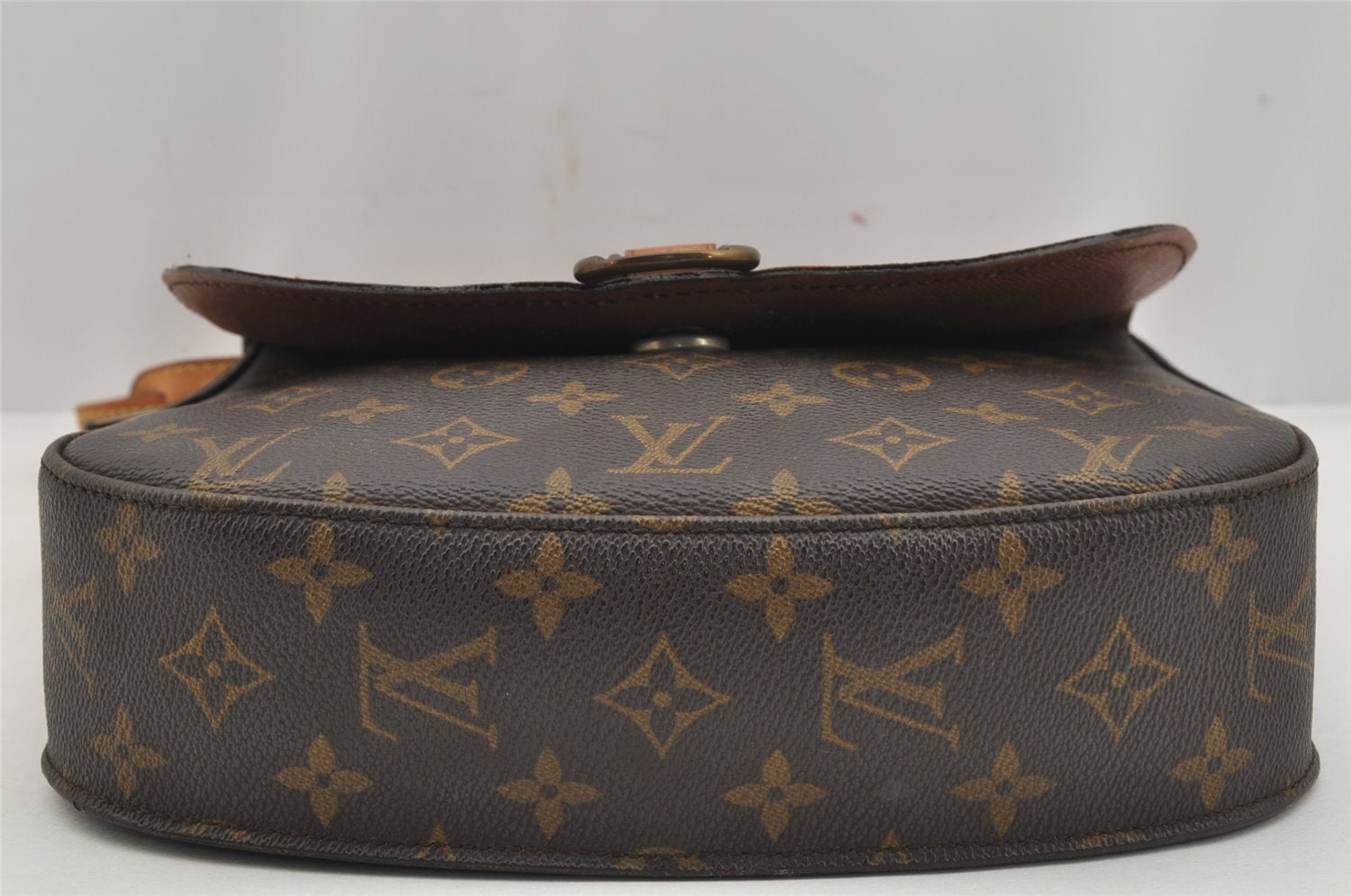 Authentic Louis Vuitton Monogram Saint Cloud GM M51242 Shoulder Cross Bag 6033J