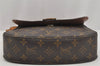 Authentic Louis Vuitton Monogram Saint Cloud GM M51242 Shoulder Cross Bag 6033J