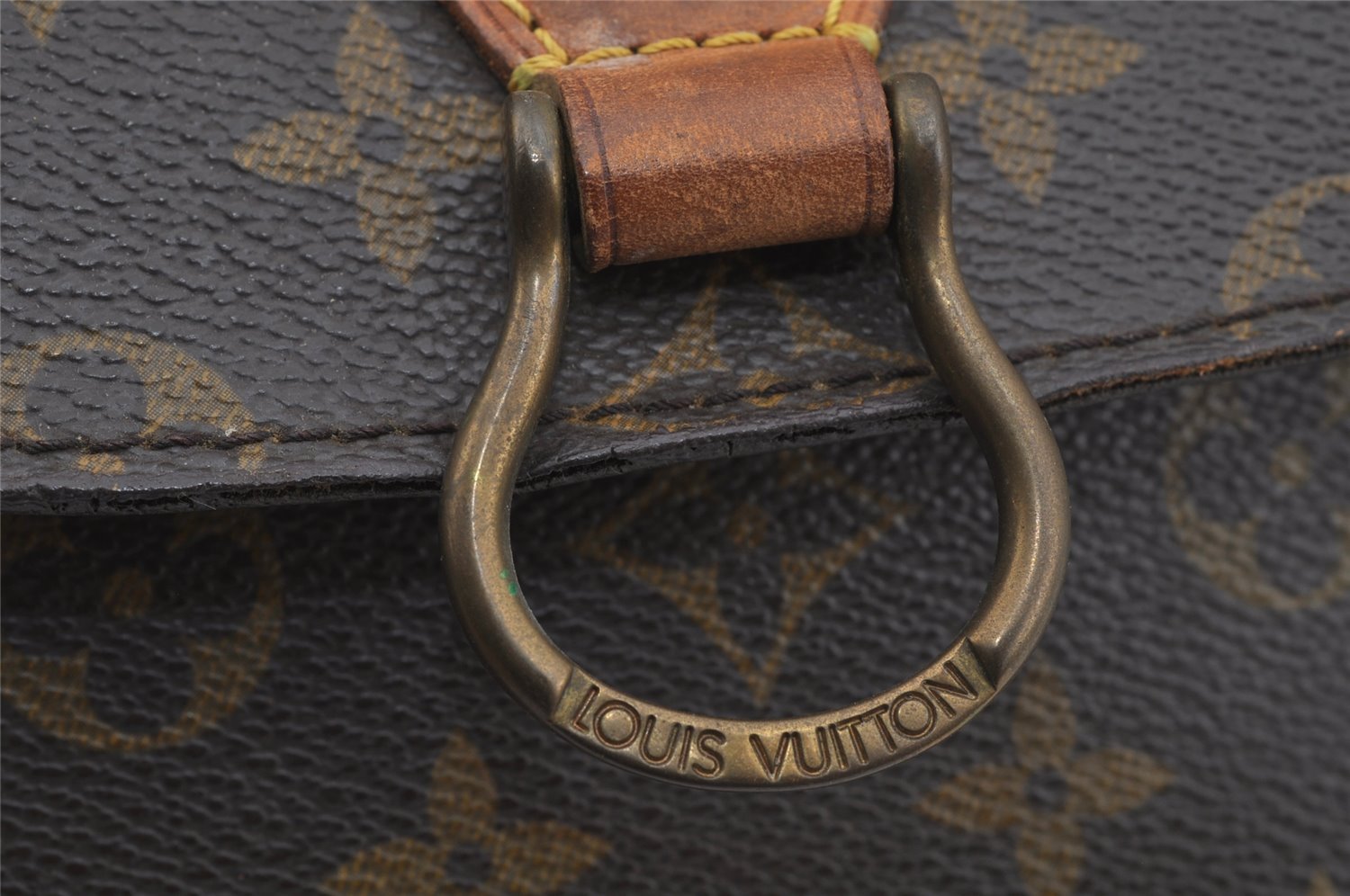 Authentic Louis Vuitton Monogram Saint Cloud GM M51242 Shoulder Cross Bag 6033J