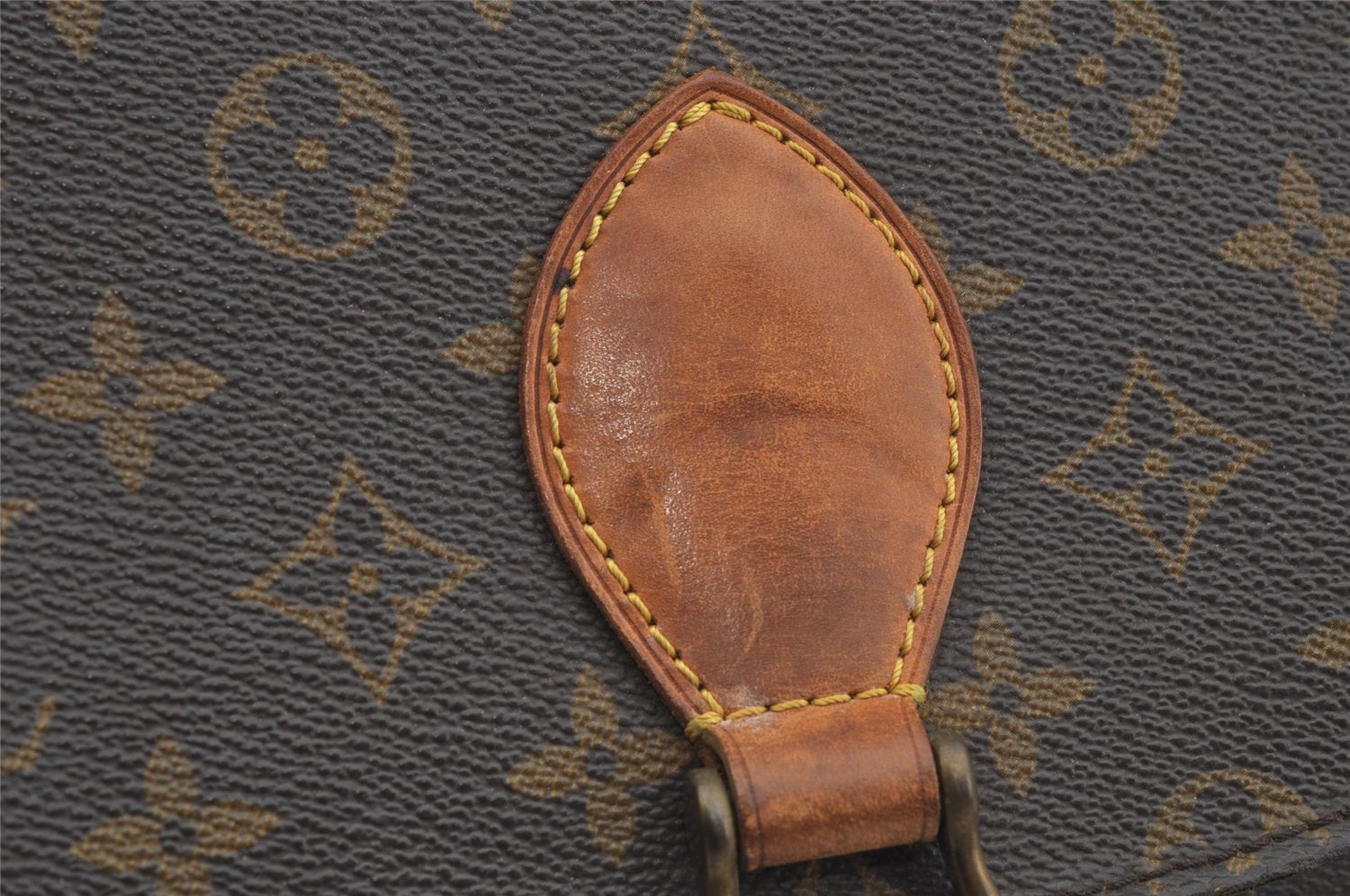 Authentic Louis Vuitton Monogram Saint Cloud GM M51242 Shoulder Cross Bag 6033J