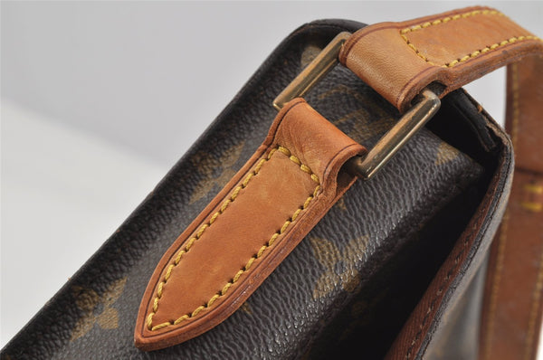 Authentic Louis Vuitton Monogram Saint Cloud GM M51242 Shoulder Cross Bag 6033J