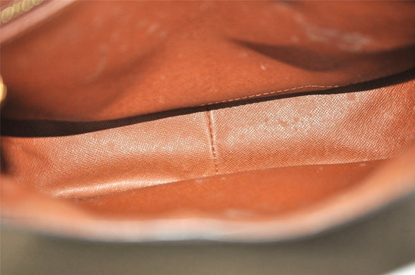 Authentic Louis Vuitton Monogram Saint Cloud GM M51242 Shoulder Cross Bag 6033J