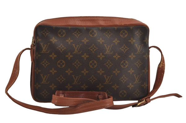Authentic Louis Vuitton Monogram Sac Bandouliere 30 Shoulder Bag Old Model 6034J