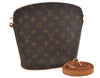 Authentic Louis Vuitton Monogram Drouot Shoulder Body Bag M51290 LV Junk 6035J