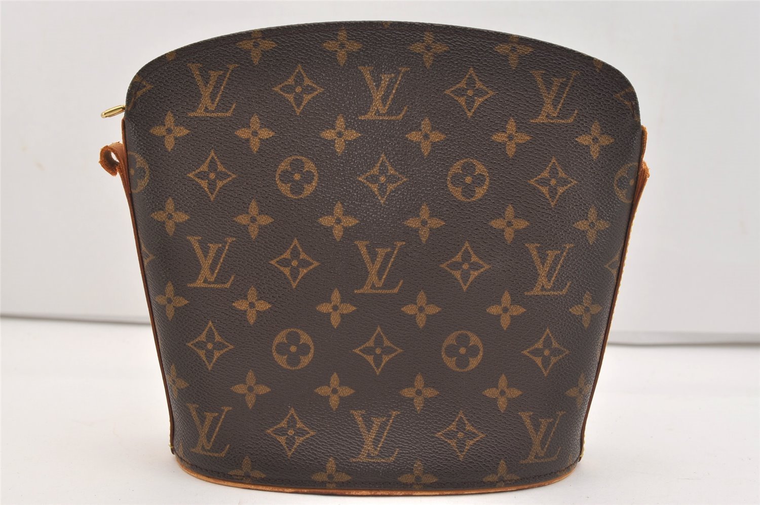 Authentic Louis Vuitton Monogram Drouot Shoulder Body Bag M51290 LV Junk 6035J