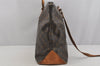 Authentic Louis Vuitton Monogram Cabas Mezzo Shoulder Tote Bag M51151 Junk 6036J