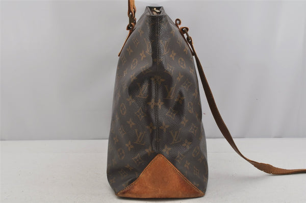 Authentic Louis Vuitton Monogram Cabas Mezzo Shoulder Tote Bag M51151 Junk 6036J
