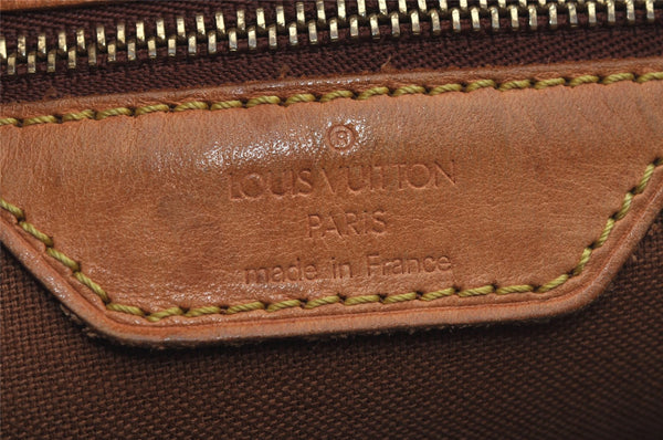 Authentic Louis Vuitton Monogram Cabas Mezzo Shoulder Tote Bag M51151 Junk 6036J