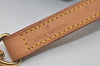 Authentic Louis Vuitton Leather Shoulder Strap Beige 39" LV 6037I