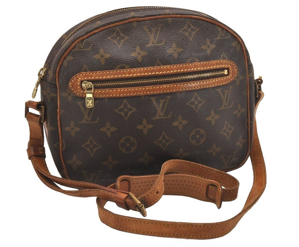 Authentic Louis Vuitton Monogram Senlis Shoulder Cross Bag M51222 Junk 6037J