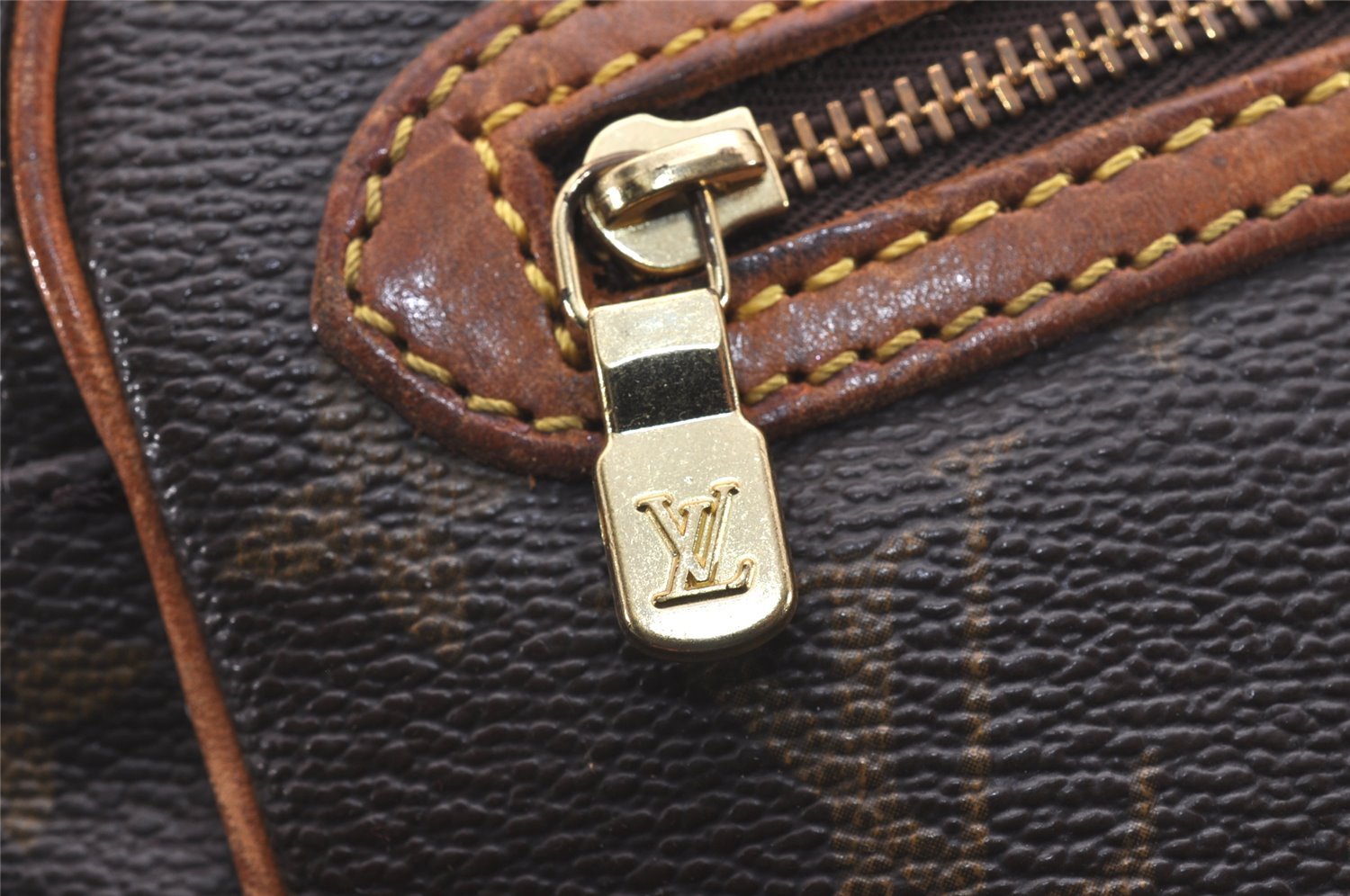 Authentic Louis Vuitton Monogram Senlis Shoulder Cross Bag M51222 Junk 6037J