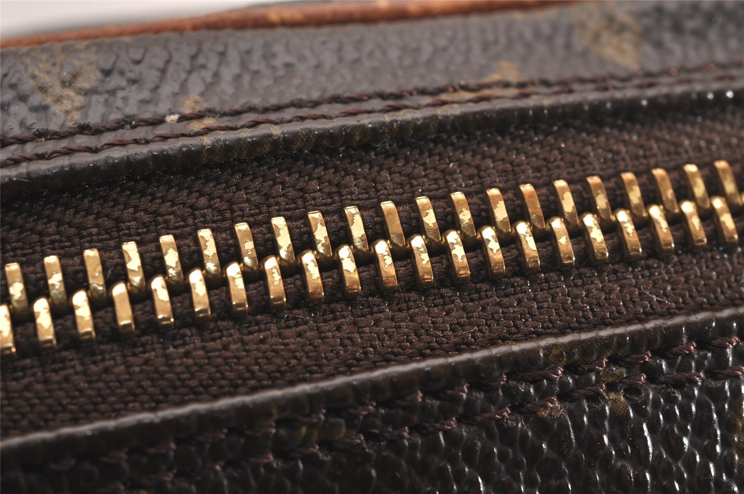 Authentic Louis Vuitton Monogram Senlis Shoulder Cross Bag M51222 Junk 6037J