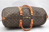 Authentic Louis Vuitton Monogram Keepall Bandouliere 50 M41416 Boston Bag 6037K