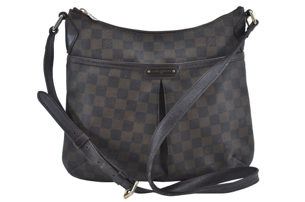 Authentic Louis Vuitton Damier Bloomsbury PM Shoulder Cross Bag N42251 LV 6038H