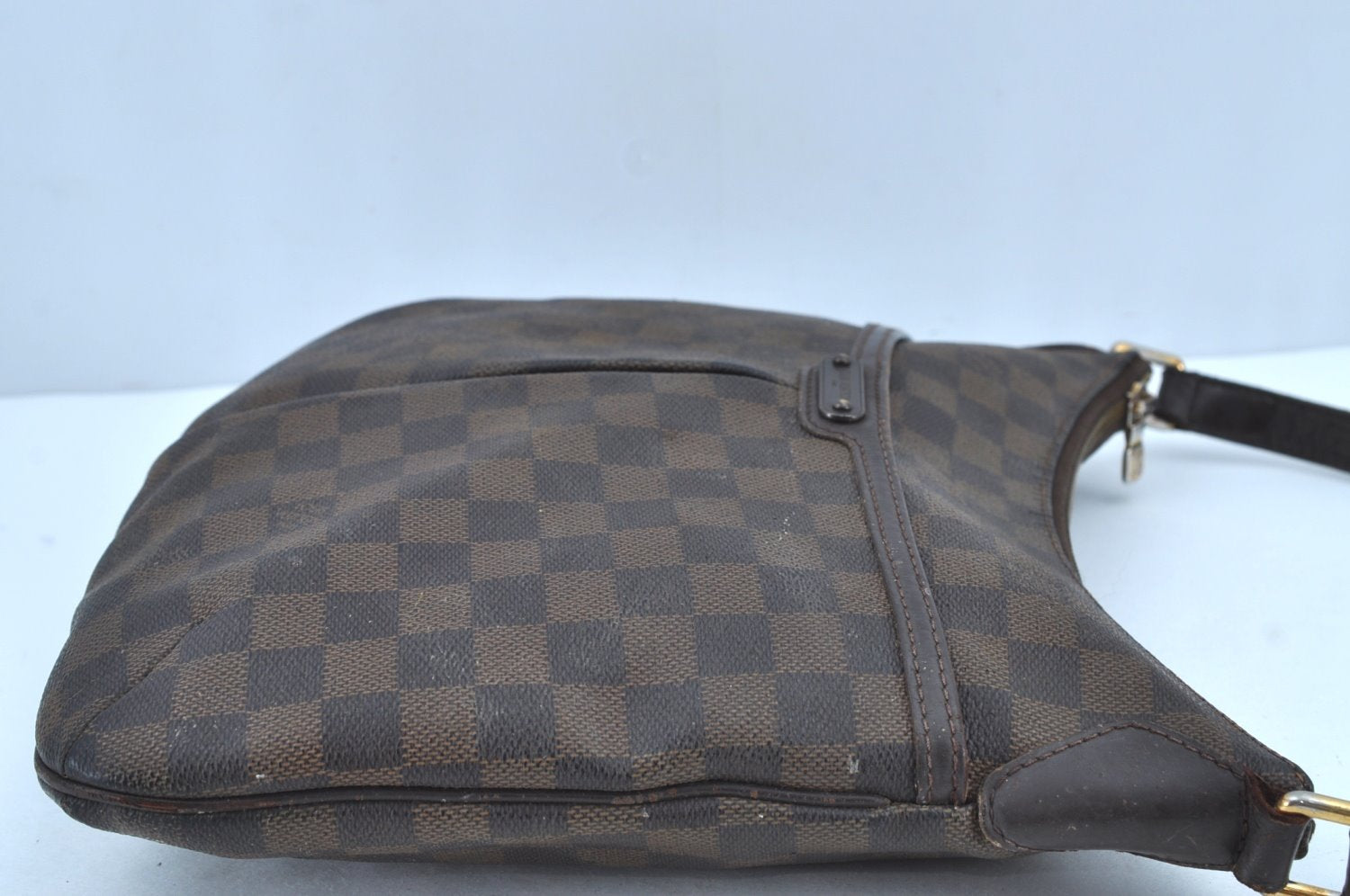 Authentic Louis Vuitton Damier Bloomsbury PM Shoulder Cross Bag N42251 LV 6038H