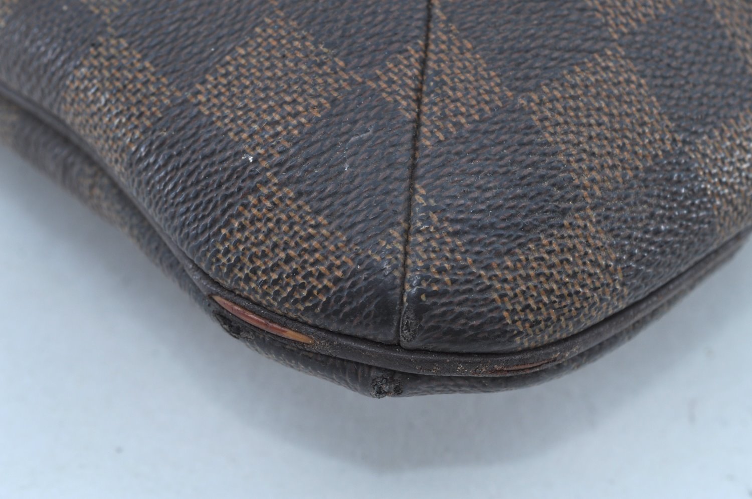 Authentic Louis Vuitton Damier Bloomsbury PM Shoulder Cross Bag N42251 LV 6038H