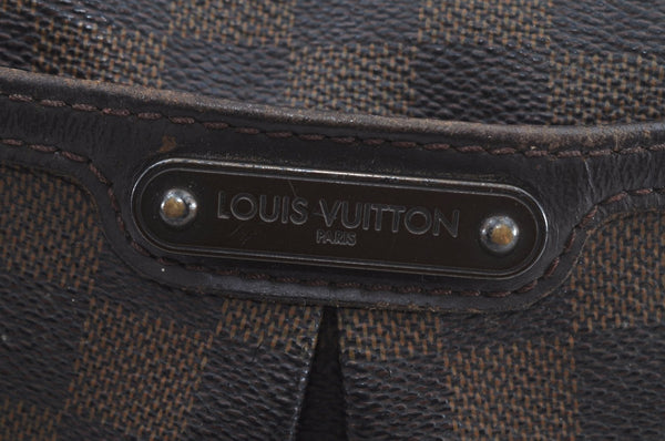 Authentic Louis Vuitton Damier Bloomsbury PM Shoulder Cross Bag N42251 LV 6038H