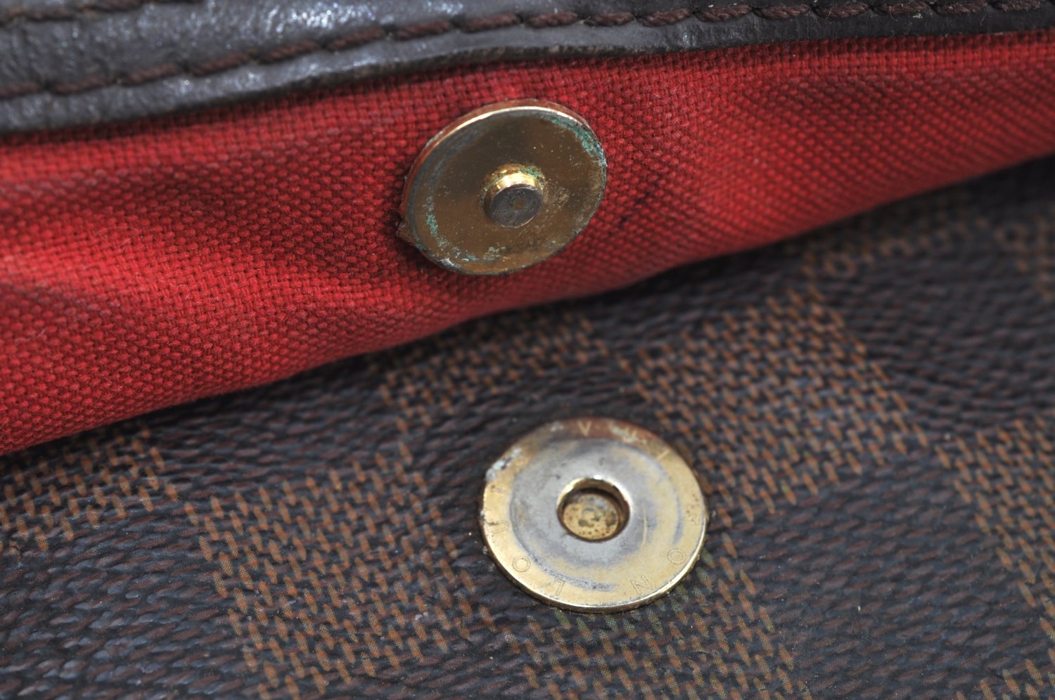 Authentic Louis Vuitton Damier Bloomsbury PM Shoulder Cross Bag N42251 LV 6038H