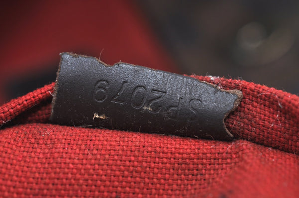 Authentic Louis Vuitton Damier Bloomsbury PM Shoulder Cross Bag N42251 LV 6038H