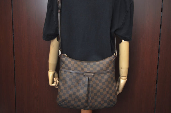 Authentic Louis Vuitton Damier Bloomsbury PM Shoulder Cross Bag N42251 LV 6038H