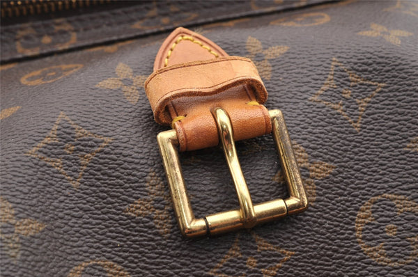 Authentic Louis Vuitton Monogram Montsouris GM Backpack M51135 LV 6038I