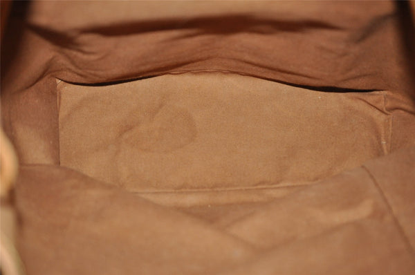 Authentic Louis Vuitton Monogram Montsouris GM Backpack M51135 LV 6038I