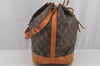 Authentic Louis Vuitton Monogram Noe Shoulder Drawstring Bag M42224 LV 6039J
