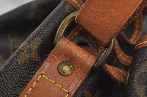 Authentic Louis Vuitton Monogram Noe Shoulder Drawstring Bag M42224 LV 6039J