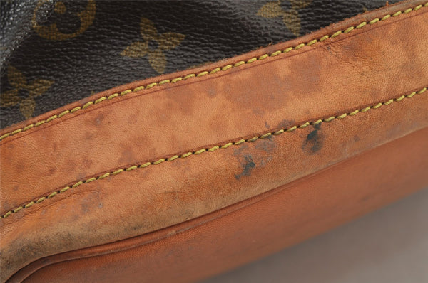 Authentic Louis Vuitton Monogram Noe Shoulder Drawstring Bag M42224 LV 6039J