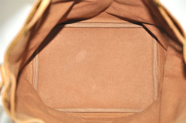 Authentic Louis Vuitton Monogram Noe Shoulder Drawstring Bag M42224 LV 6039J