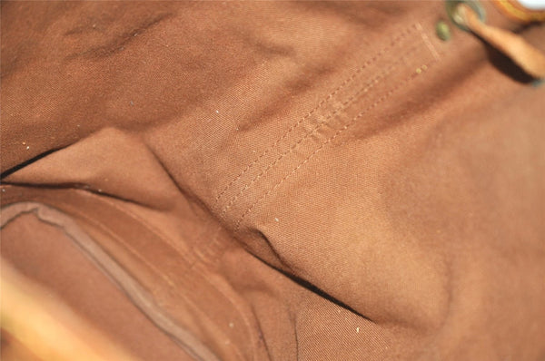 Authentic Louis Vuitton Monogram Noe Shoulder Drawstring Bag M42224 LV 6039J