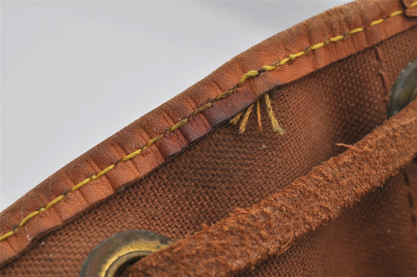 Authentic Louis Vuitton Monogram Noe Shoulder Drawstring Bag M42224 LV 6039J