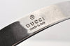 Authentic GUCCI Vintage Shoulder Hand Bag Purse Nylon Leather Black 6039K