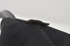 Authentic GUCCI Vintage Shoulder Hand Bag Purse Nylon Leather Black 6039K