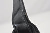 Authentic GUCCI Vintage Shoulder Hand Bag Purse Nylon Leather Black 6039K