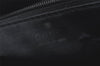 Authentic GUCCI Vintage Shoulder Hand Bag Purse Nylon Leather Black 6039K