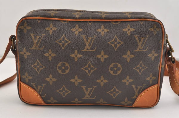 Authentic Louis Vuitton Monogram Trocadero 23 Shoulder Cross Bag M51276 LV 6040J