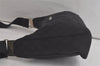 Authentic GUCCI Shoulder Cross Body Bag GG Canvas Leather 0190432 Black 6040K