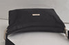 Authentic GUCCI Shoulder Cross Body Bag GG Canvas Leather 0190432 Black 6040K