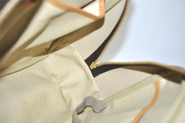 Authentic Louis Vuitton Monogram Deauville Hand Bag M47270 LV 6043I