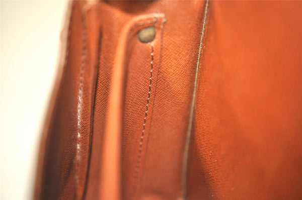 Authentic Louis Vuitton Monogram Cartouchiere MM M51253 Shoulder Cross Bag 6044I