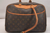 Authentic Louis Vuitton Monogram Deauville Hand Bag M47270 LV Junk 6044J