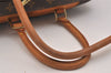 Authentic Louis Vuitton Monogram Deauville Hand Bag M47270 LV Junk 6044J